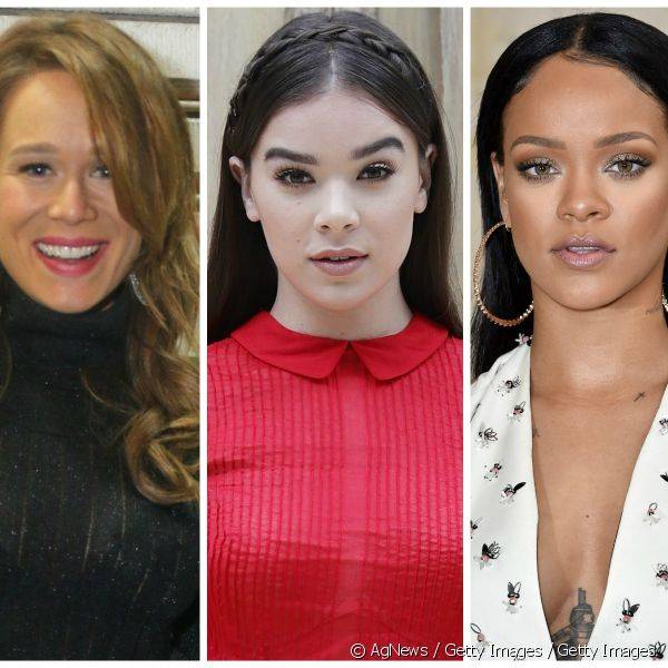 Confira as maquiagens de famosas como Mariana Ximenes, Hailee Steinfeld e Rihanna!